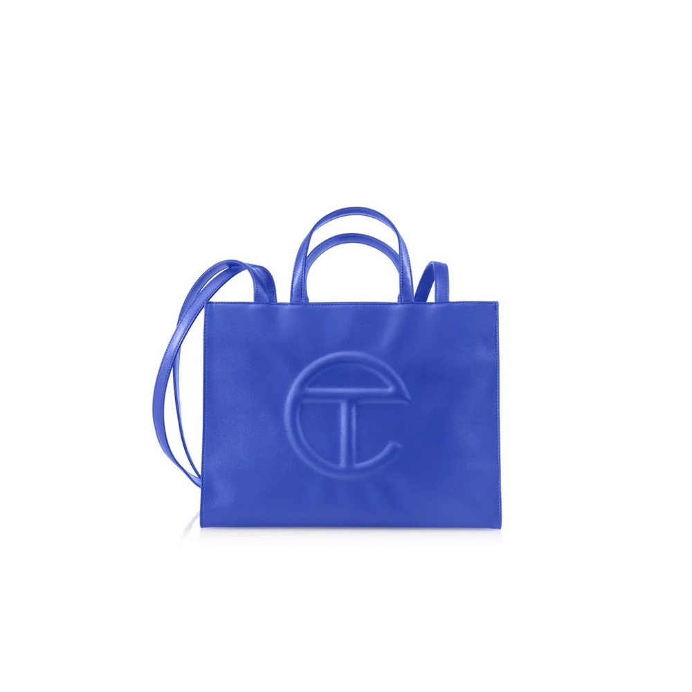 BRAND NEW Medium Painter’s Tape Blue Telfar Shopper Bag